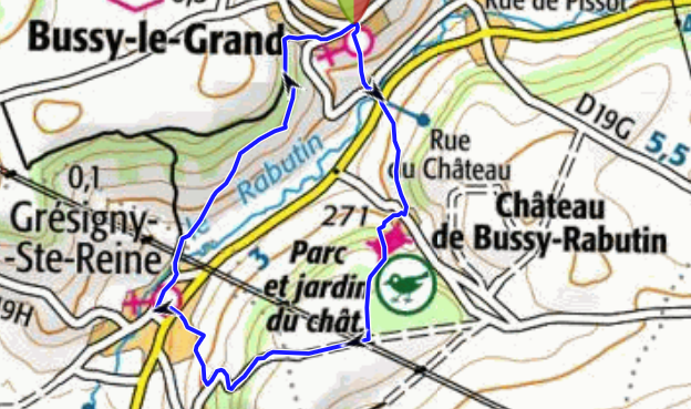 Bussy le Grand chateau de Rabutin et choix du repas