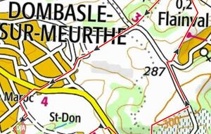 Dombasle Levassor - hauts de Flainval - GD - 9.3 km