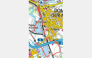 Dombasle Gare - Digues - GD - 9.7 km