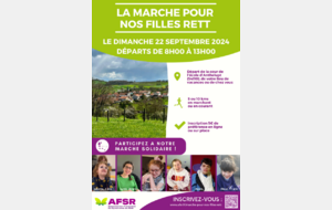 Marche pour les filles Rett 