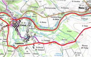 Crévic-Maixe GD 9.5 km