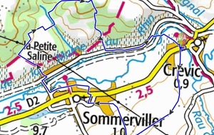 Crevic salles des fêtes 9,5 km PB