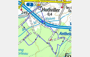 Hudiviller - 9,7 km - GD
