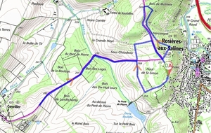 Rosières Château d'Eau 9 km EG