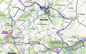 Vitrimont Léomont - 9,8 km - GD