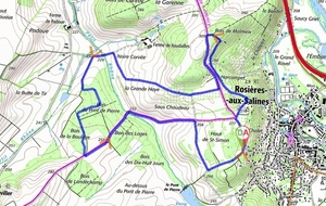 Rosières Château d'Eau 8.5 km EG