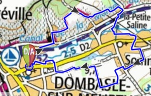 DOMBASLE EGLISE 8,7 KM PB