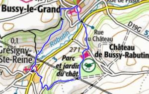 Bussy le Grand chateau de Rabutin et choix du repas