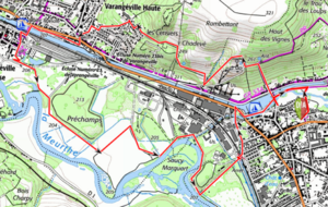VARAN-DOMB' : 10 kms -110 m de Dénivelé - ME