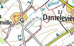 Damelevières - 9,8 km - GD
