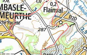 Dombasle Seille - 8,6 km - GD
